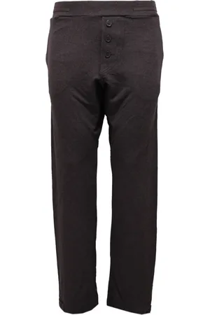 Alexander McQueen Heren, Broeken, Grijs, Maat: S