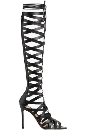 Gianvito Rossi Dames, Schoenen, Zwart, Maat: 39 EU Leer