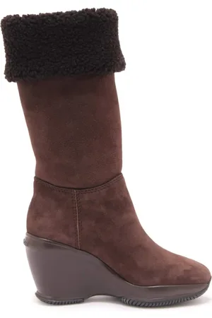 Hogan Dames, Schoenen, Bruin, Maat: 35 1/2 EU