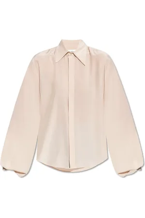 Victoria Beckham Dames, Blouses & Shirts, Roze, Maat: M Zijde