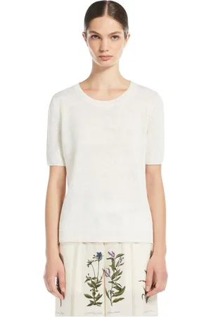 Max Mara Dames, Truien, Wit, Maat: S