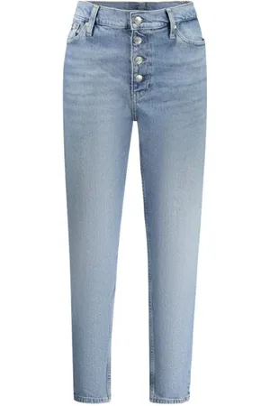 Calvin Klein Dames, Jeans, Blauw, Maat: W25 L28 Katoen