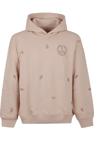 Emporio Armani Heren, Sweatshirts & Hoodies, Roze, Maat: S Katoen
