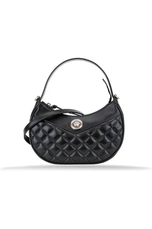 VERSACE Dames, Tassen, Zwart, Maat: ONE Size Leer