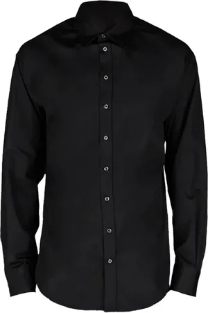 Dsquared2 Heren, Overhemden, Zwart, Maat: XL Katoen