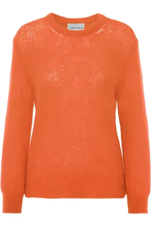 American Dreams Dames, Truien, Oranje, Maat: ONE Size Wol