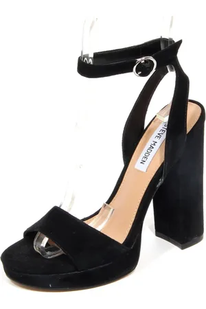 Steve Madden Dames, Schoenen, Zwart, Maat: 35 1/2 EU Suède