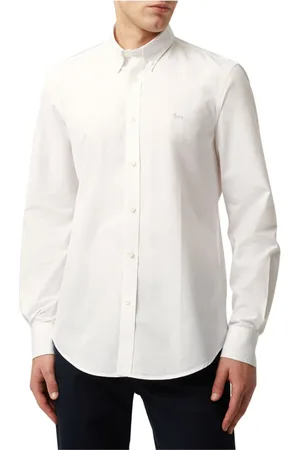 HARMONT&BLAINE Heren, Overhemden, Wit, Maat: 6XL Katoen