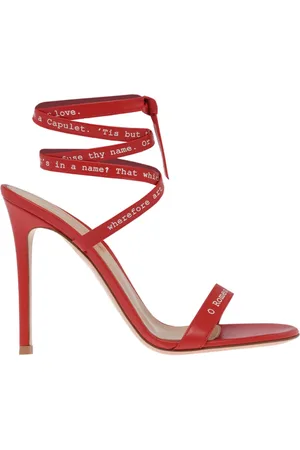 Gianvito Rossi Dames, Schoenen, Rood, Maat: 41 EU Leer