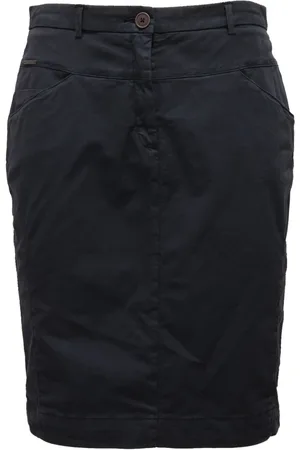 Fabiana Filippi Dames, Rokken, Blauw, Maat: XS Katoen