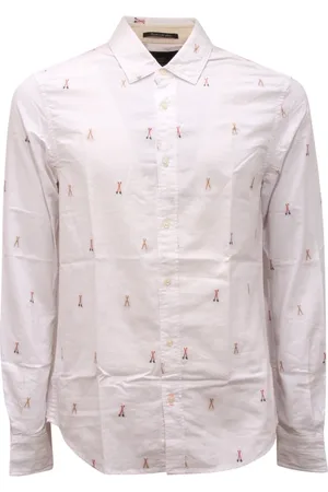 Scotch&Soda Heren, Overhemden, Wit, Maat: S