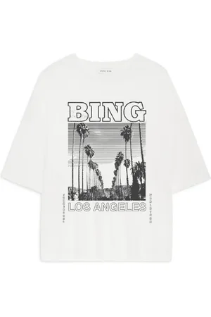 ANINE BING Dames, Tops, , Maat: L Katoen