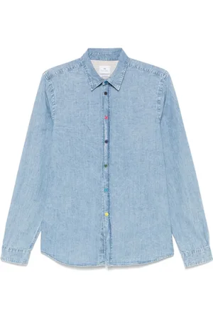 Paul Smith Heren, Overhemden, Blauw, Maat: M