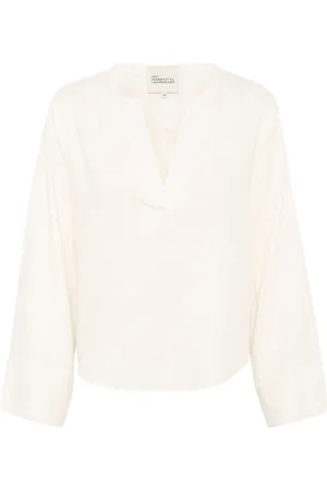 My Essential Wardrobe Dames, Blouses & Shirts, Wit, Maat: S