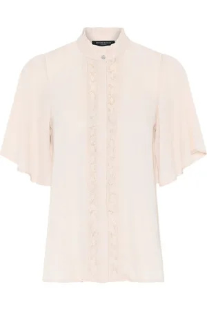 Bruuns Bazaar Dames, Blouses & Shirts, Oranje, Maat: 2XL