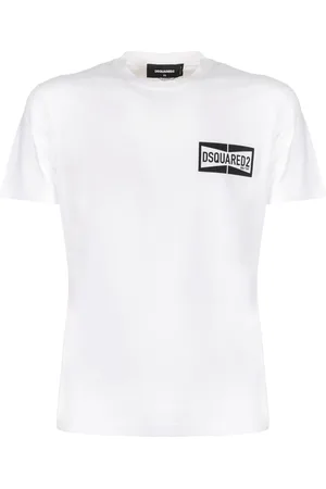 Dsquared2 Heren, Tops, Wit, Maat: L Katoen