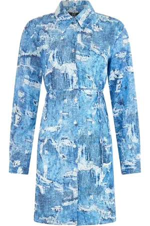 Liu Jo Dames, Jurken, Blauw, Maat: S Denim