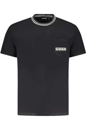 Napapijri Heren, Tops, Zwart, Maat: XL Katoen