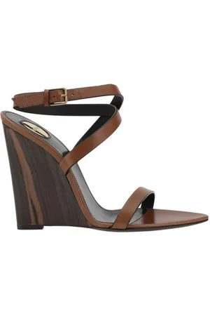 Saint Laurent Dames, Schoenen, Bruin, Maat: 36 EU Leer