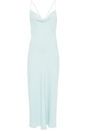 Calvin Klein Dames, Jurken, Blauw, Maat: 3XS