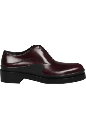 Prada Dames, Schoenen, Rood, Maat: 40 EU Leer