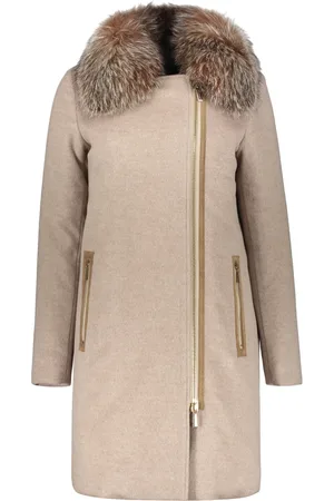 MOORER Dames, Mantels, , Maat: M Wol
