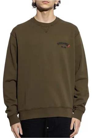 Dsquared2 Heren, Sweatshirts & Hoodies, Bruin, Maat: M