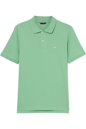 Brooks Brothers Heren, Tops, Groen, Maat: L Katoen