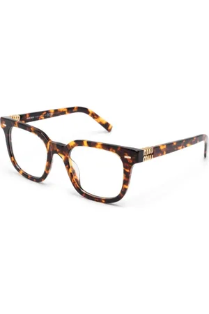 Miu Miu Dames, Accessoires, Bruin, Maat: 49 MM