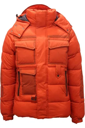 save the duck Heren, Jassen, Oranje, Maat: S Nylon