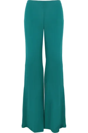 Alberta Ferretti Dames, Broeken, Groen, Maat: XS Viscose