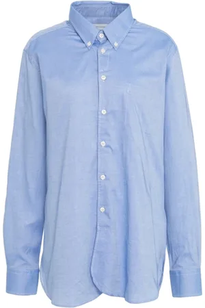 Robert Friedman Heren, Overhemden, Blauw, Maat: XL Katoen