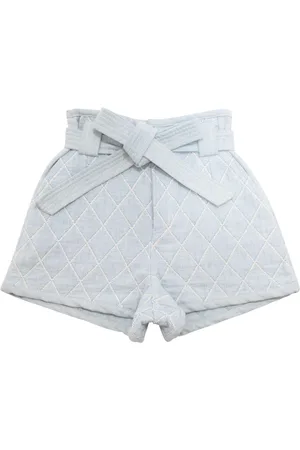 Twin-Set Dames, Korte broeken, Blauw, Maat: 2XS Denim