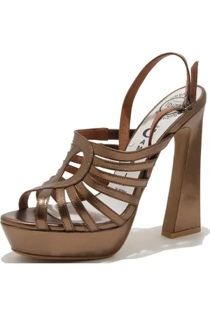 Jeffrey Campbell Dames, Schoenen, Bruin, Maat: 40 EU Leer