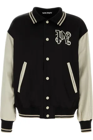 Palm Angels Heren, Jassen, Zwart, Maat: L