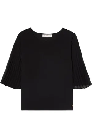 BUSNEL Dames, Blouses & Shirts, Zwart, Maat: XL Chiffon