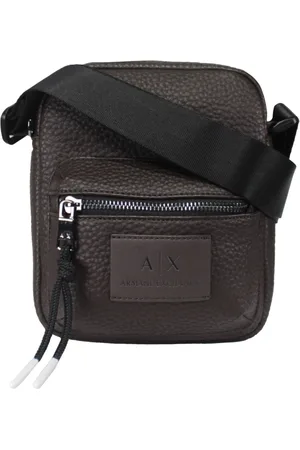 Armani Exchange Heren, Tassen, Bruin, Maat: ONE Size Leer