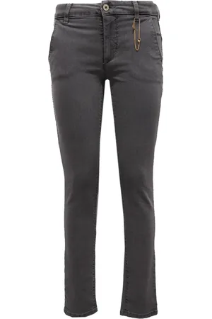 Blugirl Dames, Jeans, Grijs, Maat: W27