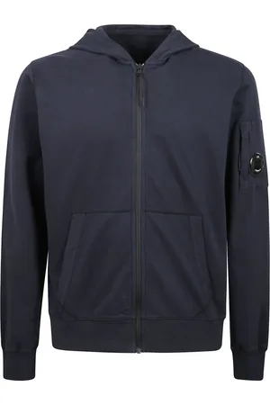 C.P. Company Heren, Sweatshirts & Hoodies, Blauw, Maat: L Katoen