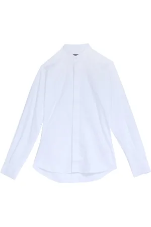 Karl Lagerfeld Heren, Overhemden, Wit, Maat: XL Katoen