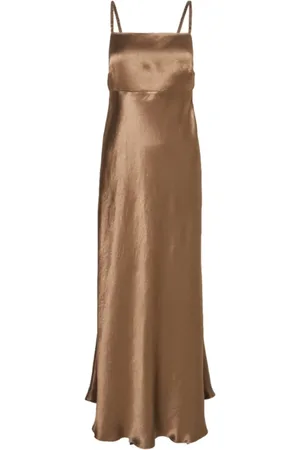 Max Mara Dames, Jurken, Bruin, Maat: S