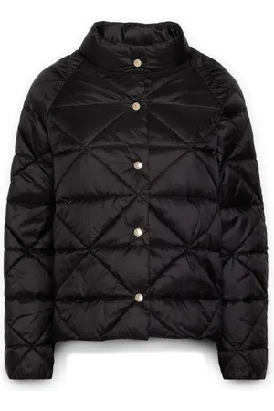 Elena Miro Dames, Jassen, Zwart, Maat: 2XL Nylon