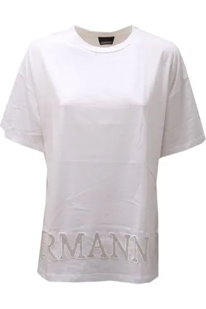 ERMANNO SCERVINO Dames, Tops, Wit, Maat: S Katoen
