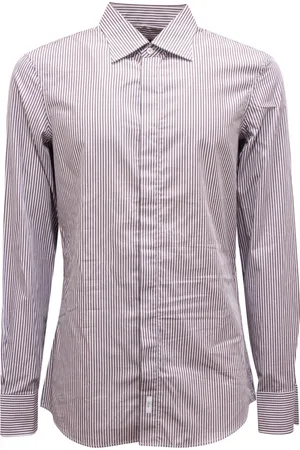 Dsquared2 Heren, Overhemden, Bruin, Maat: M