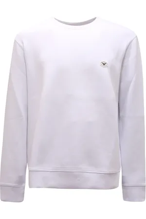 Emporio Armani Heren, Sweatshirts & Hoodies, Wit, Maat: XL