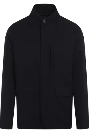Ermenegildo Zegna Heren, Jassen, Blauw, Maat: L Wol