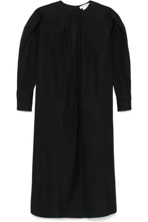 Max Mara Dames, Jurken, Zwart, Maat: 2XS Katoen