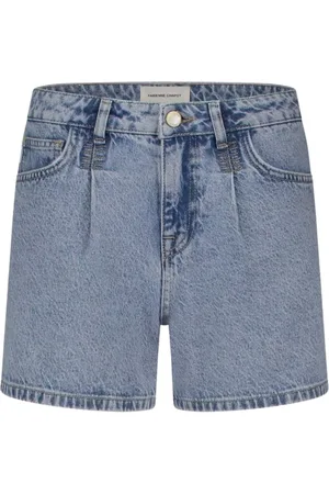 Fabienne Chapot Dames, Korte broeken, Blauw, Maat: XL Denim