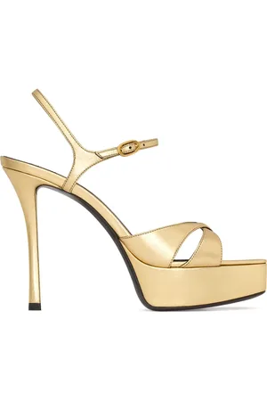 Saint Laurent Dames, Schoenen, Geel, Maat: 39 1/2 EU