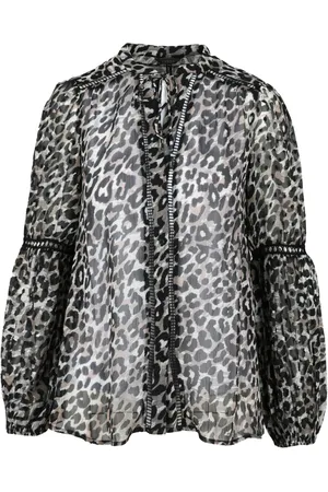 Guess Dames, Blouses & Shirts, Zwart, Maat: XS Chiffon